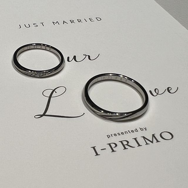 【アイプリモ(I-PRIMO)の口コミ】 細めで緩やかなカーブがかかっているため、指にフィットしやすく付け心地…