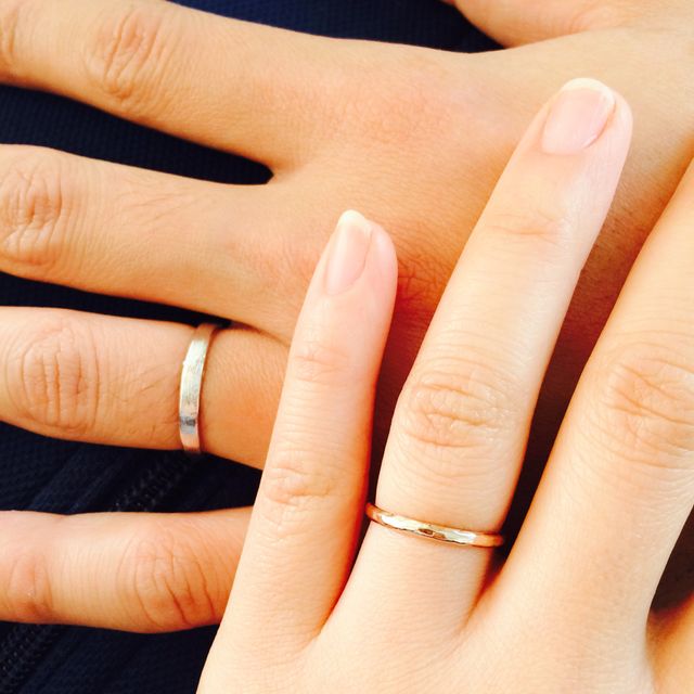 【SIENAROSE(シエナロゼ)の口コミ】 私の結婚指輪へのこだわりは、シンプルなこと・それでいてあまり見かけな…