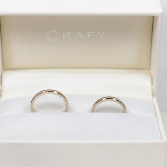 【CRAFY(クラフィ)の口コミ】 2人で手づくりできるお店を探しました。2人だけの、世界に一つだけの指輪…