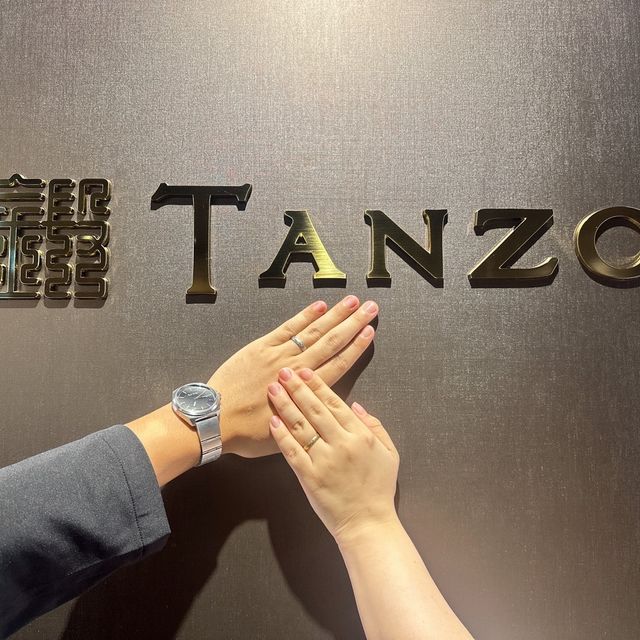 【TANZO.(鍛造指輪)の口コミ】 指輪の仕様をアイスマットというものにし、特別感とオリジナル感を出しま…