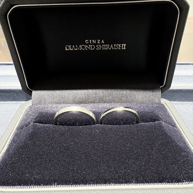 【銀座ダイヤモンドシライシの口コミ】 シンプルなデザインを探していて、どの店舗も理想な形はあるのですが、銀…
