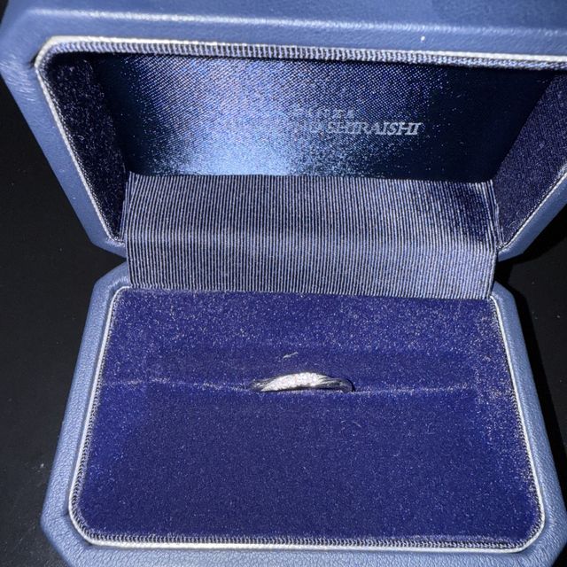 【銀座ダイヤモンドシライシの口コミ】 まず付け心地が抜群に良いです！丸みがあり、長時間つけていても気になら…