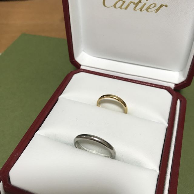 【カルティエ(Cartier)の口コミ】 昔からカルティエで購入したいと思っていたからです。シンプルなものにし…