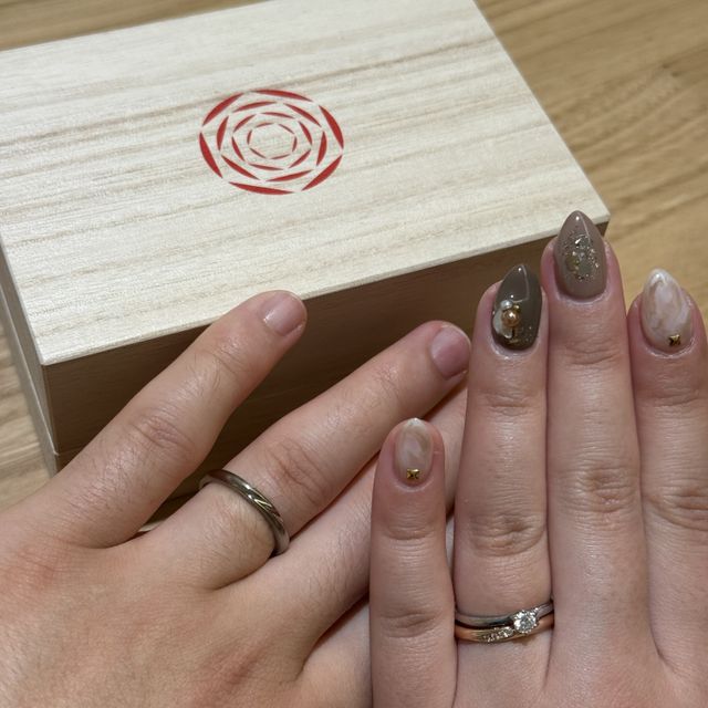 【出雲結(いずもゆい)の口コミ】 シンプルで日常使いしやすいデザインが気に入りました。派手すぎず上品で…