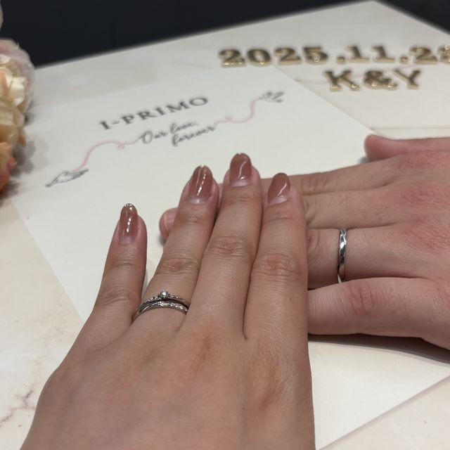 【アイプリモ(I-PRIMO)の口コミ】 シンプルで職場でつけやすいものです。輝きすぎないですが、主張はされて…