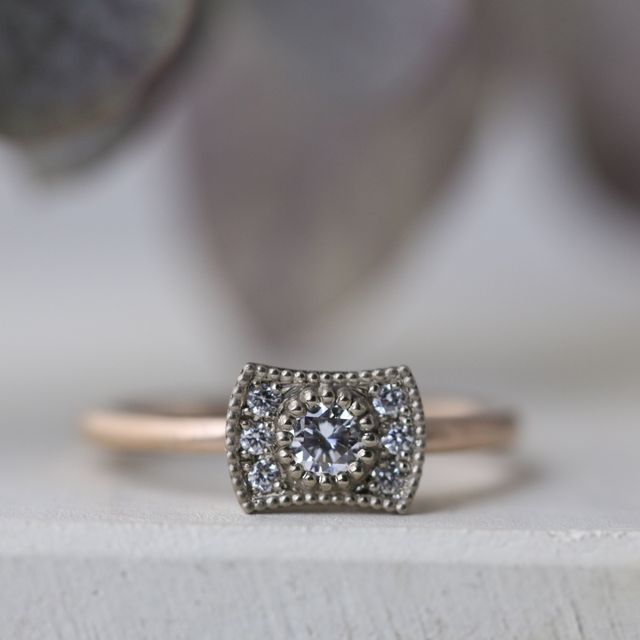 【atelier Kiona(アトリエキオナ)の口コミ】 トップはもともと縦のデザインなのですが、自分の好みに合わせて横のデザ…