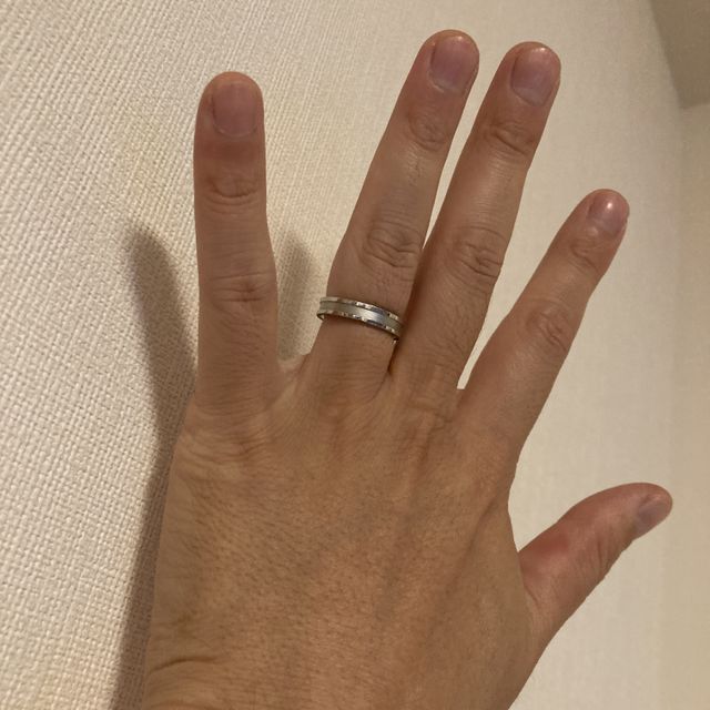 【TANZO.(鍛造指輪)の口コミ】 付け心地がすごく良く普段使いにはもってこいの指輪です。1ヶ月間のお試し…