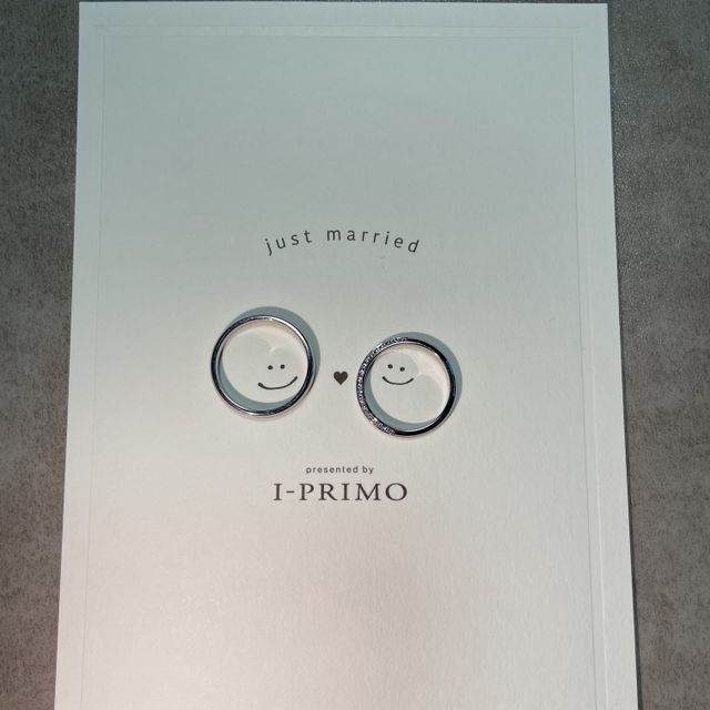 【アイプリモ(I-PRIMO)の口コミ】 外向きと内向き　華やかとシンプル両方の側面を持った指輪で場面に合わせ…