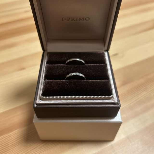 【アイプリモ(I-PRIMO)の口コミ】 指輪の決め手は、指にはめたときのインスピレーションではありますが、シ…