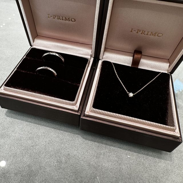 【アイプリモ(I-PRIMO)の口コミ】 デザインが素敵。長く使えるデザイン。実際に試着してみると可愛いと思う…