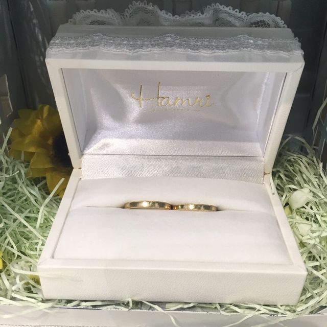 【Hamri(ハムリ)の口コミ】 結婚指輪に思い出を残したいという思いから、手作りすることを選びました…