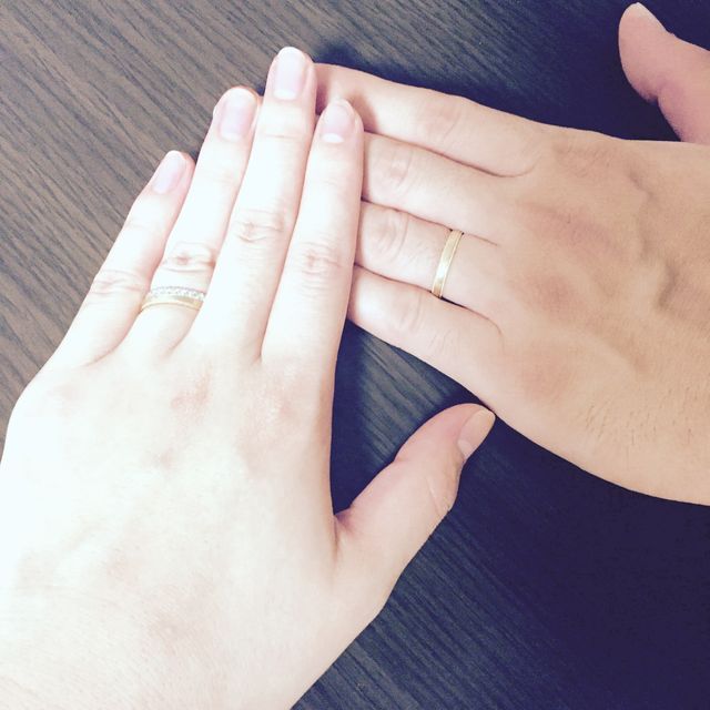 【Hamri(ハムリ)の口コミ】 結婚指輪に思い出を残したいという思いから、手作りすることを選びました…