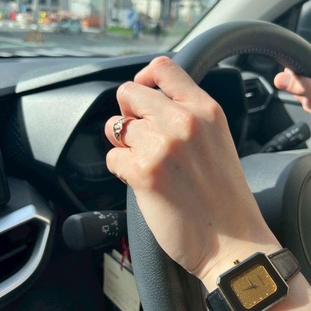 【ケイウノ ブライダル(K.UNO BRIDAL)の口コミ】 2人の好きなディズニーピクサー作品のトイストーリーをモチーフに指輪を作…