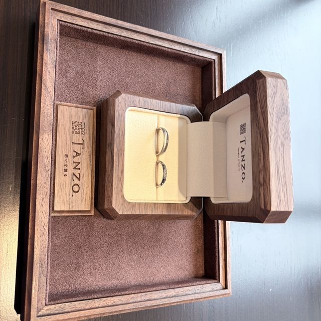 【TANZO.(鍛造指輪)の口コミ】 こだわりが盛りだくさん！
鍛造製法だからこそ鏡面仕上げがより輝いて見え…