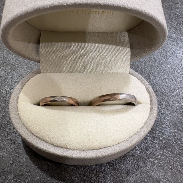 【uchimari(ウチマリ)の口コミ】 デザインや素材については実物をみながら2人の好みのものをゆっくり時間を…