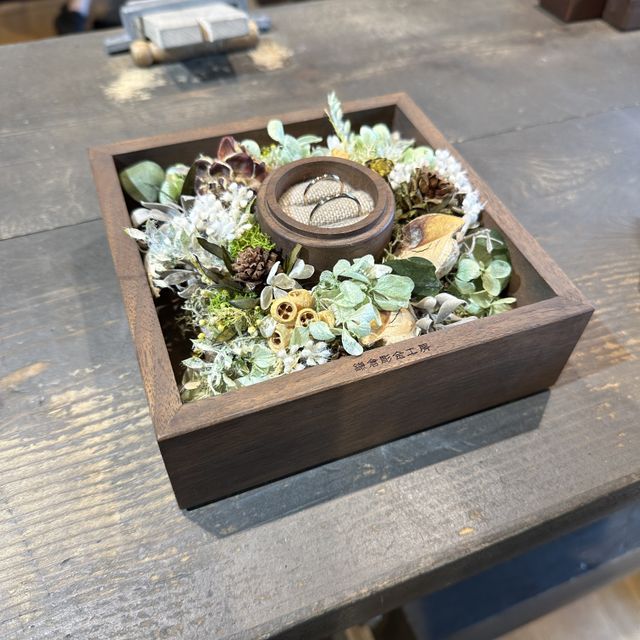 【鎌倉彫金工房の口コミ】 初めての手作り指輪体験でしたが、スタッフの方がとても丁寧に教えてくだ…