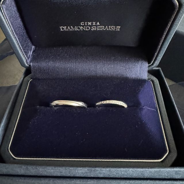 【銀座ダイヤモンドシライシの口コミ】 シンプルでつけやすいです。
ダイヤモンドがついている指輪はかなり値段が…