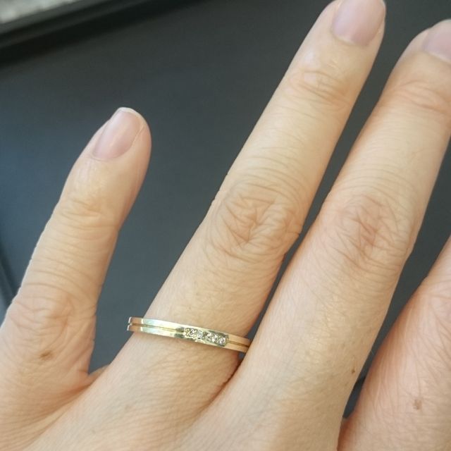 【JEWELRY  KAMATA(ジュエリーかまた)の口コミ】 何店舗もまわり探しましたが、全てが自分の気に入った指輪が見つからず、…