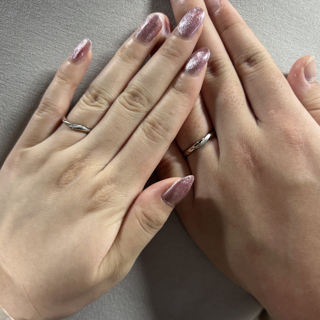 【アイプリモ(I-PRIMO)の口コミ】 着け心地がよく、ダイヤがキラキラしていて一見シンプルに見えますが、こ…