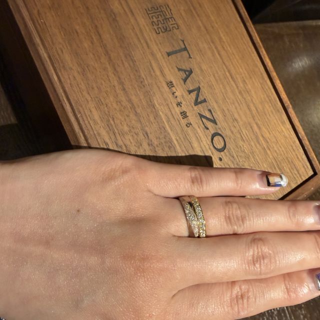 【TANZO.(鍛造指輪)の口コミ】 鍛造製法で鋳造製法より丈夫だということ。デザインの自由度がかなり高く…