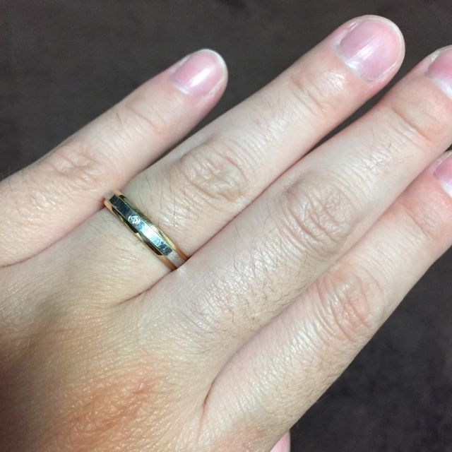 【アイプリモ(I-PRIMO)の口コミ】 家事などをするのに邪魔にならない埋め込みダイヤのデザインと、大好きな…