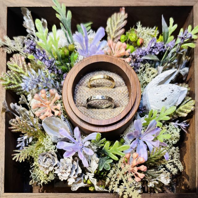 【鎌倉彫金工房の口コミ】 素材、指輪の幅、加工を自由に選択して、それぞれ好きなデザインでこだわ…