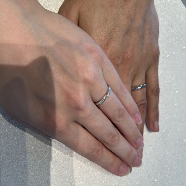 【銀座ダイヤモンドシライシの口コミ】 シンプルより少しゴージャスなので普段使いにどうかなと思いましたが歳を…