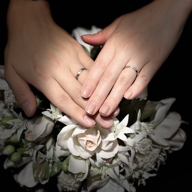 【TANZO.(鍛造指輪)の口コミ】 オーダーメイドで自分たちのこだわりをつめることができました。着け心地…