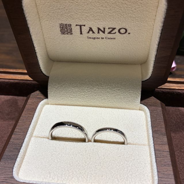 【TANZO.(鍛造指輪)の口コミ】 職人さんがひとつひとつ鍛造製法による強度の高さで丁寧に仕上げてくださ…