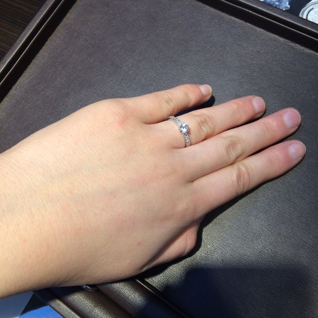 【JEWELRY  KAMATA(ジュエリーかまた)の口コミ】 ネットで見てデザインもオーダーで作れるのも気になり店舗に行きました。…