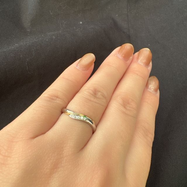 【ケイウノ ブライダル(K.UNO BRIDAL)の口コミ】 デザインはもちろんですが、今日までの私たちの話をたくさん聞いてくださ…