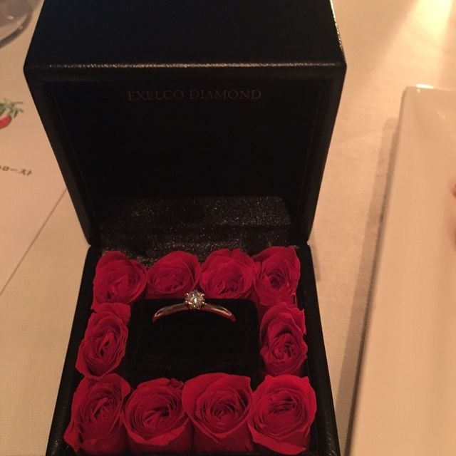 【エクセルコダイヤモンド(EXELCO DIAMOND)の口コミ】 何と言ってもダイアモンドの輝きが決め手でした。他の店舗でも同じ価格帯…