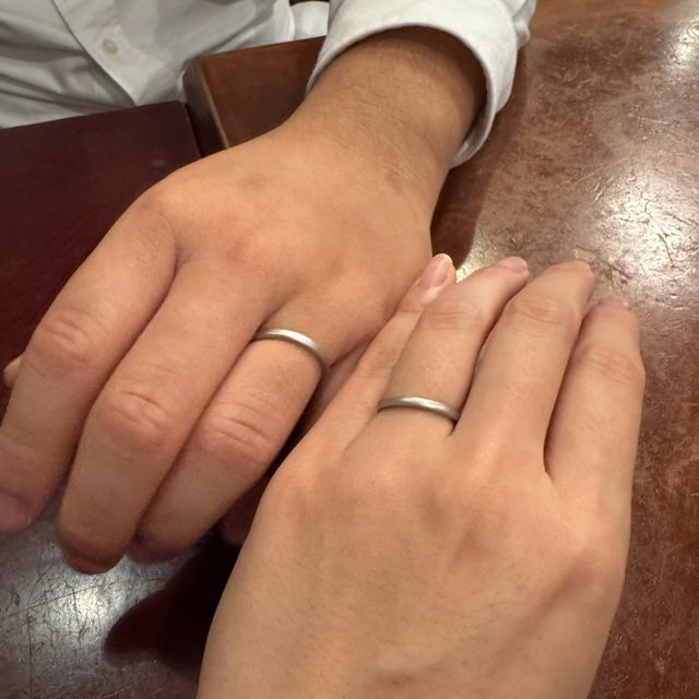 【ケイウノ ブライダル(K.UNO BRIDAL)の口コミ】 自分たちで作るため唯一無二の指輪となります。既製品ではないため、他と…