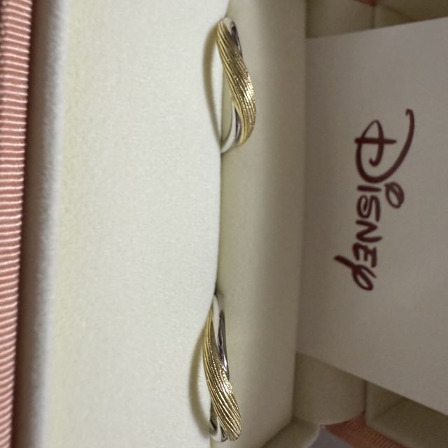 【ケイウノ ブライダル(K.UNO BRIDAL)の口コミ】 ペアでラプンツェルの髪の毛をモチーフにしたデザインです。普段はカジュ…