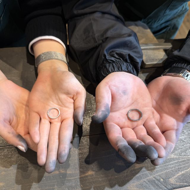 【鎌倉彫金工房の口コミ】 素材も選べて、デザインや仕上げ方も全部カスタマイズできて自分にピッタ…