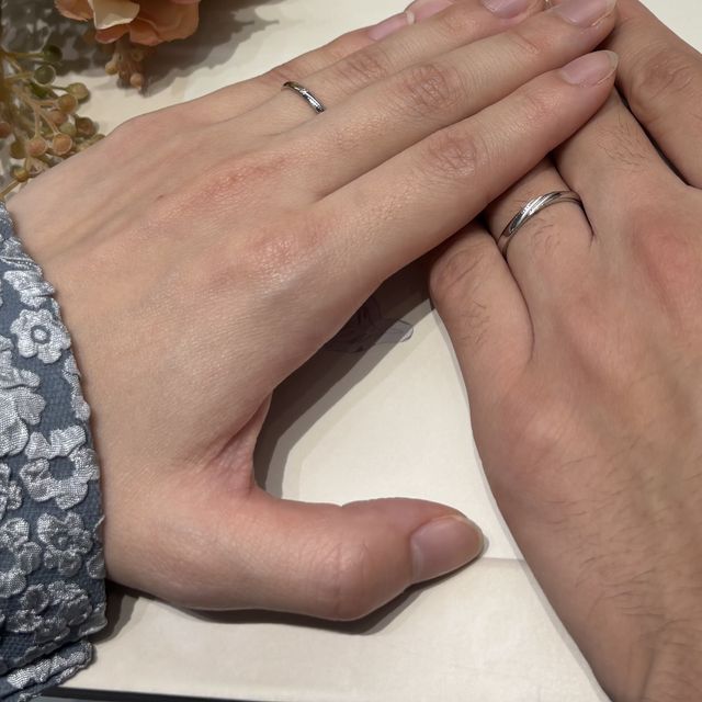 【アイプリモ(I-PRIMO)の口コミ】 デザインがかわいいと思った。
AIでの診断を活かして、自分達に合った指輪…