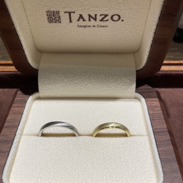 【TANZO.(鍛造指輪)の口コミ】 鍛造仕上げなので強度がしっかりしている！シンプルなデザインで着け心地…