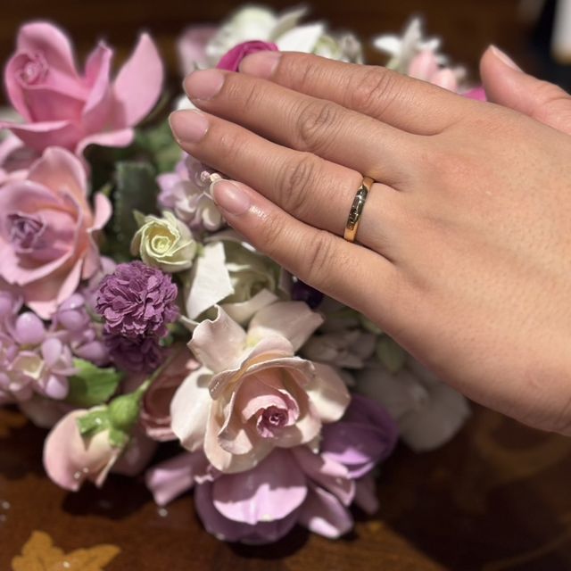 【TANZO.(鍛造指輪)の口コミ】 デザインがシンプルで着け心地も素晴らしいです。価格帯もとても満足して…