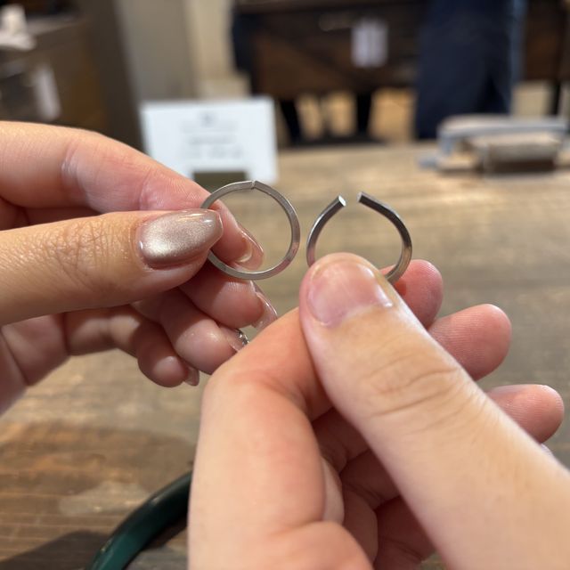 【鎌倉彫金工房の口コミ】 素材や、サイズ、デザインなど細かく選ぶことができます！
当日、たくさん…