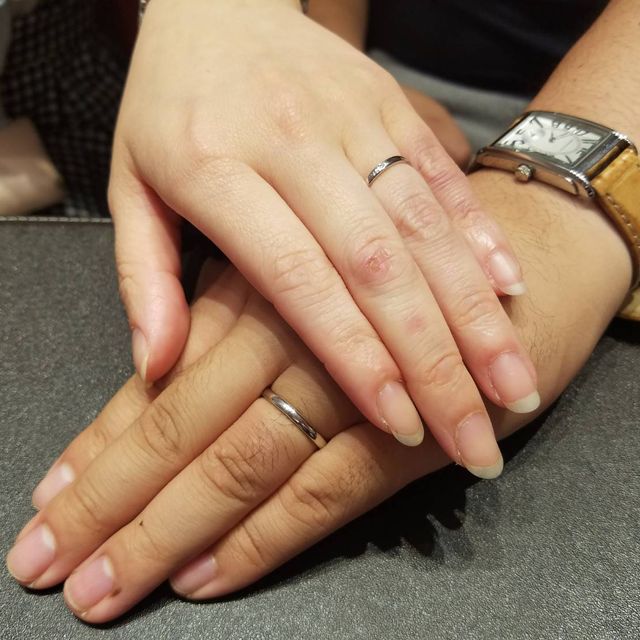 【銀座ダイヤモンドシライシの口コミ】 複数店舗で試着しましたが、銀座ダイヤモンドシライシはつけ心地が断然違…