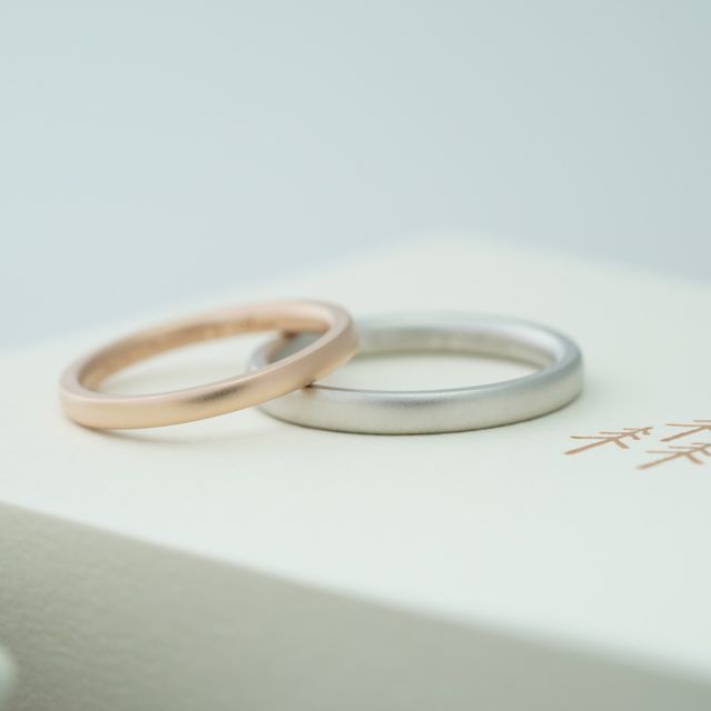 【THREE TREES(スリーツリーズ)の口コミ】 ワックスの輪っかをサイズに合うよう削っていくのですが、私たちはお互い…