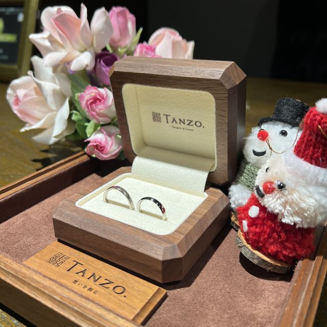 【TANZO.(鍛造指輪)の口コミ】 ギリギリまで悩みましたが、何十年経っても好みが変わらないシンプルさに…
