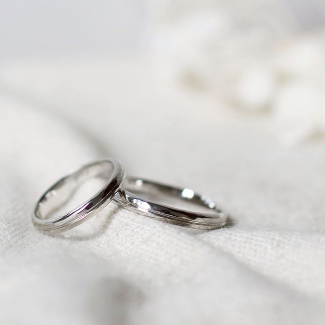 【ついぶ工房の口コミ】 結婚指輪なので、シンプルでずっと使える指輪にしました！また、作るとき…