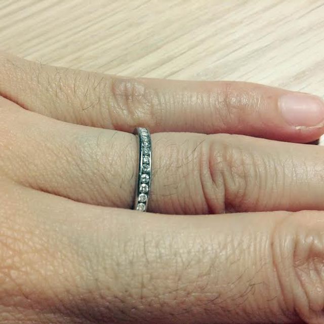 【ティファニー(Tiffany & Co.)の口コミ】 内側と外側でシンプルさ豪華さを選ぶ事ができるので、時と場所によって使…