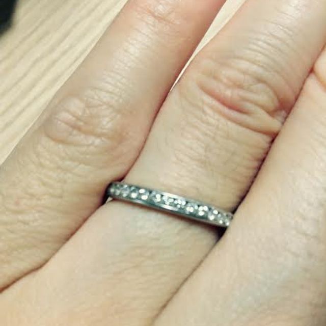 【ティファニー(Tiffany & Co.)の口コミ】 内側と外側でシンプルさ豪華さを選ぶ事ができるので、時と場所によって使…