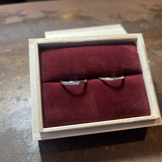 【ichi(イチ)の口コミ】 一点もの、普段使いできることにこだわってデザインを決めました。お互い…