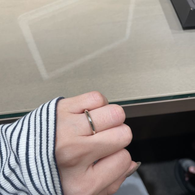 【アイプリモ(I-PRIMO)の口コミ】 アイプリモさんが得意とするミル打ちのデザイン。
ミル打ちに込められる意…