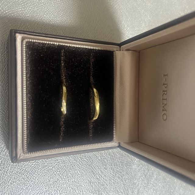 【アイプリモ(I-PRIMO)の口コミ】 ダイヤがかわいい。ウェーブがあってかわいい。指輪に込められたメッセー…