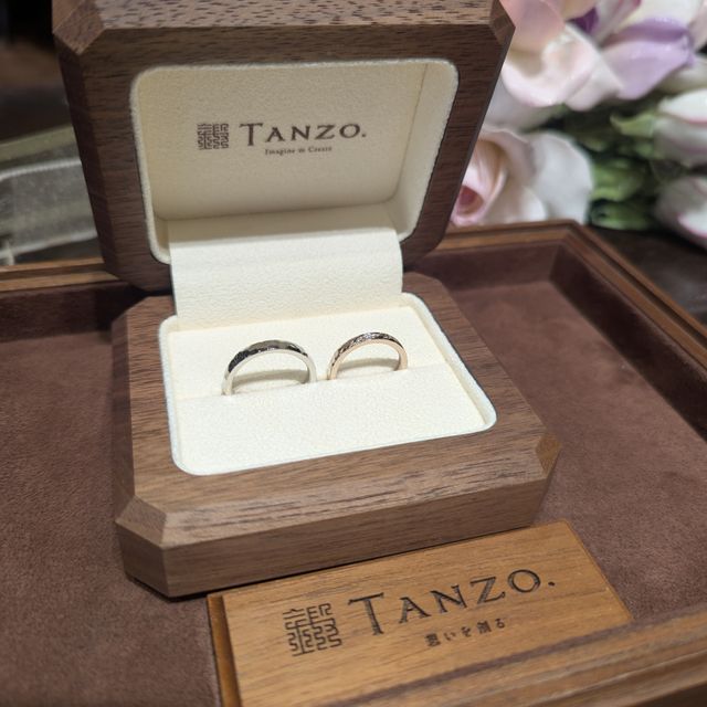 【TANZO.(鍛造指輪)の口コミ】 彼が鍛造で作られている指輪がいい！と希望があり、探していました。私は…