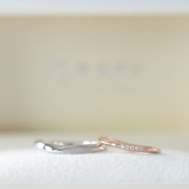 【CRAFY(クラフィ)の口コミ】 色々なお店を見て回りましたが、世界にひとつしかない自分たちだけの指輪…